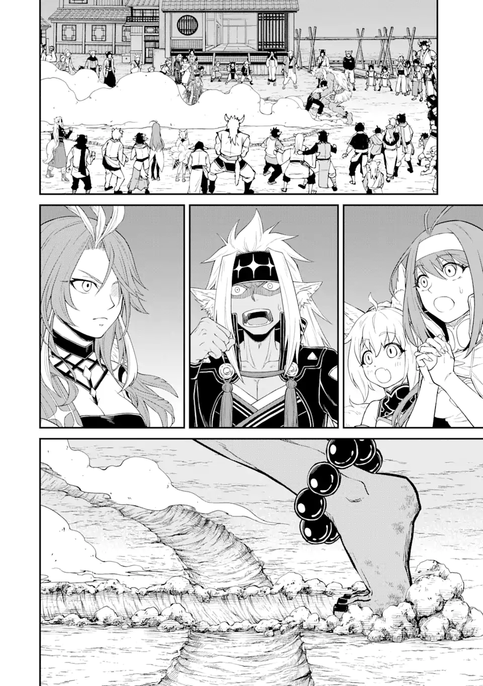 Tensei Shitara Saikyoushu-tachi ga Sumau Shima deshita.: Kono Shima de Slow Life o Tanoshimimasu Chapter 9.2 7ページ