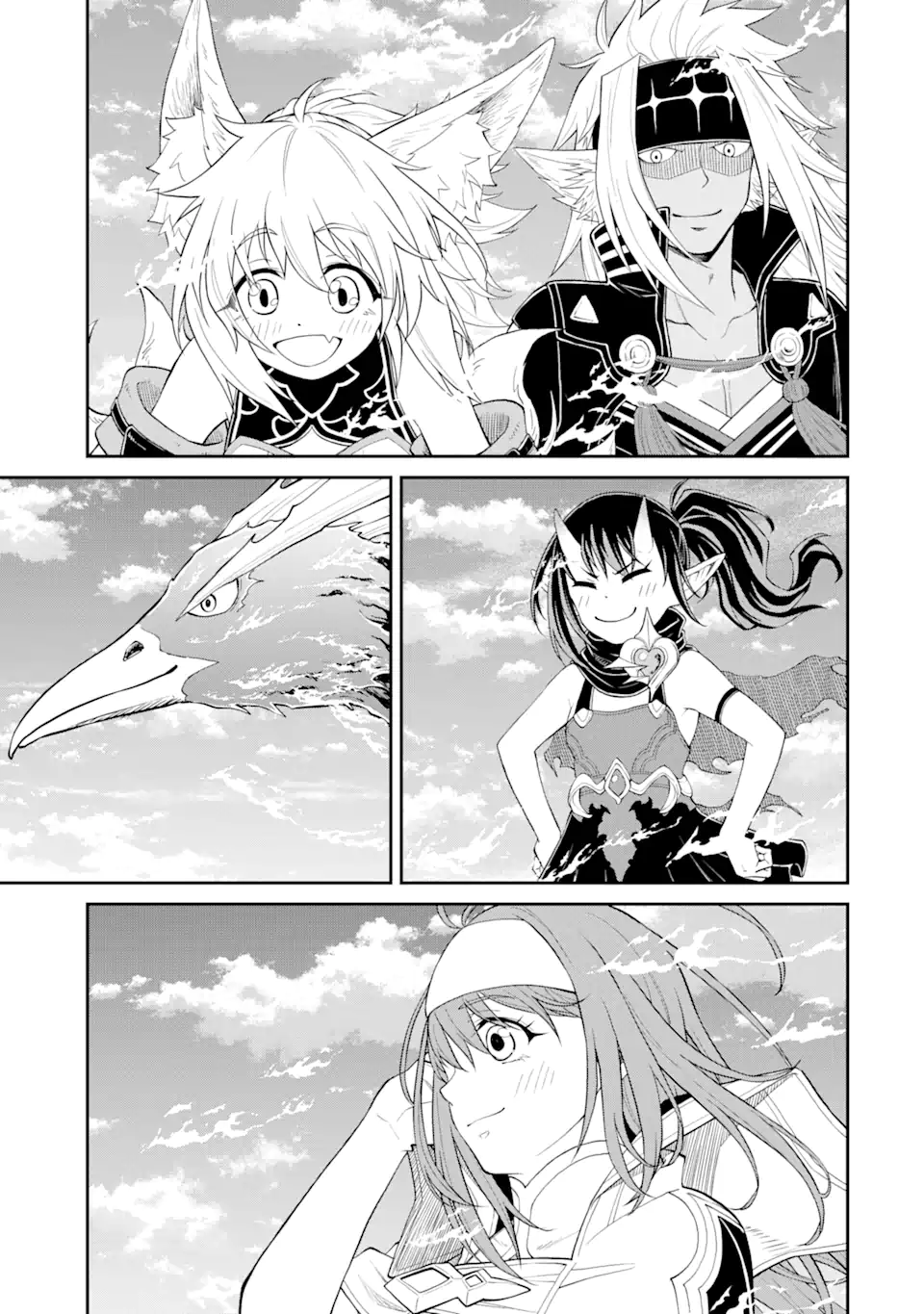 Tensei Shitara Saikyoushu-tachi ga Sumau Shima deshita.: Kono Shima de Slow Life o Tanoshimimasu Chapter 12.3 10ページ