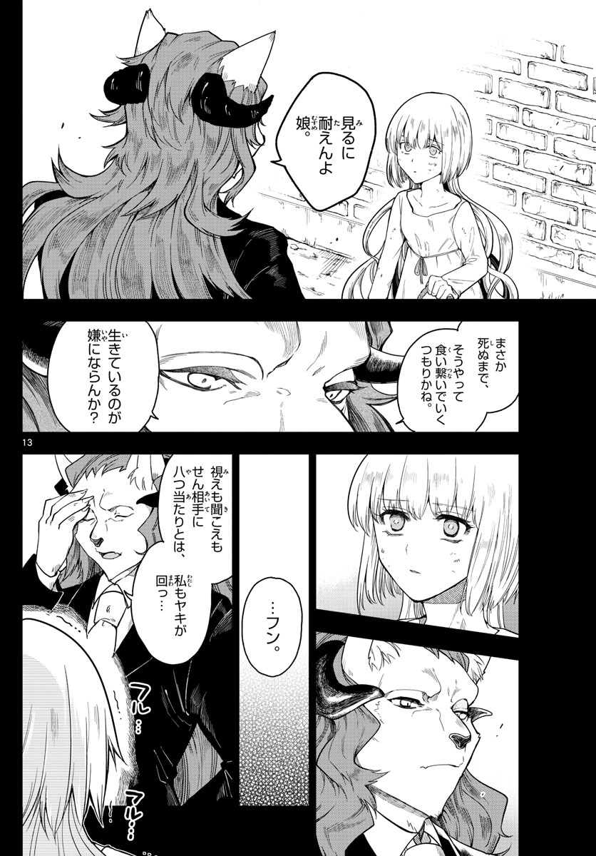 Nokemono-tachi no Yoru Chapter 1 13ページ