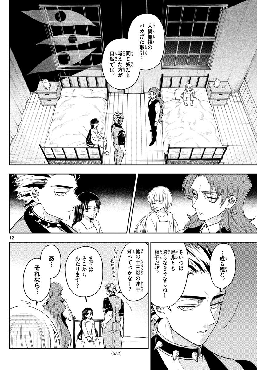 Nokemono-tachi no Yoru Chapter 36 12ページ