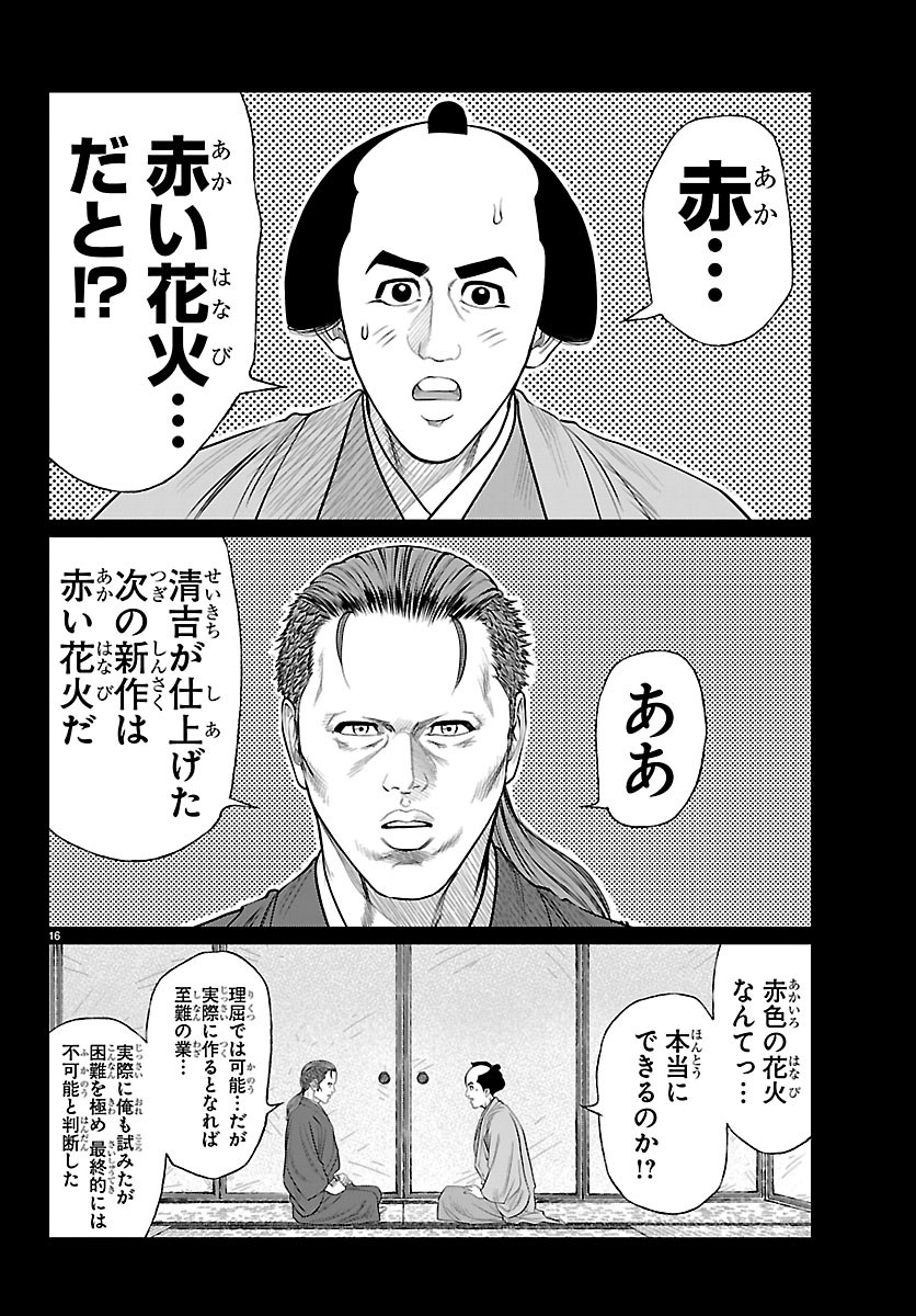 Hikuidori Ushuuboro Tobigumi Chapter 58 16ページ