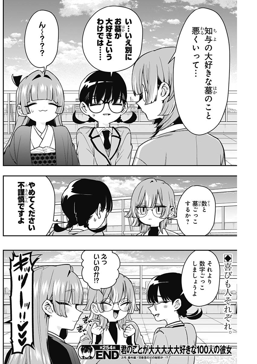 Kimi no Koto ga Dai Dai Dai Dai Daisuki na 100-nin no Kanojo Chapter 254 20ページ
