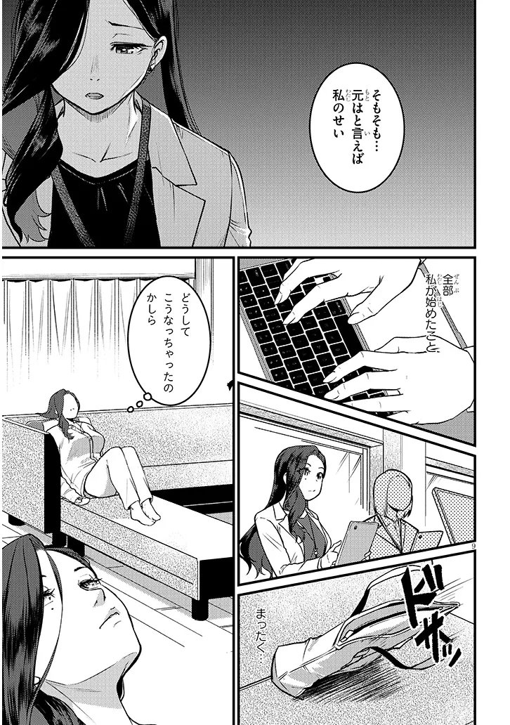 Shigoto Kaeri, Dokushin no Bijin Doushi ni Tanomarete Chapter 31.1 9ページ