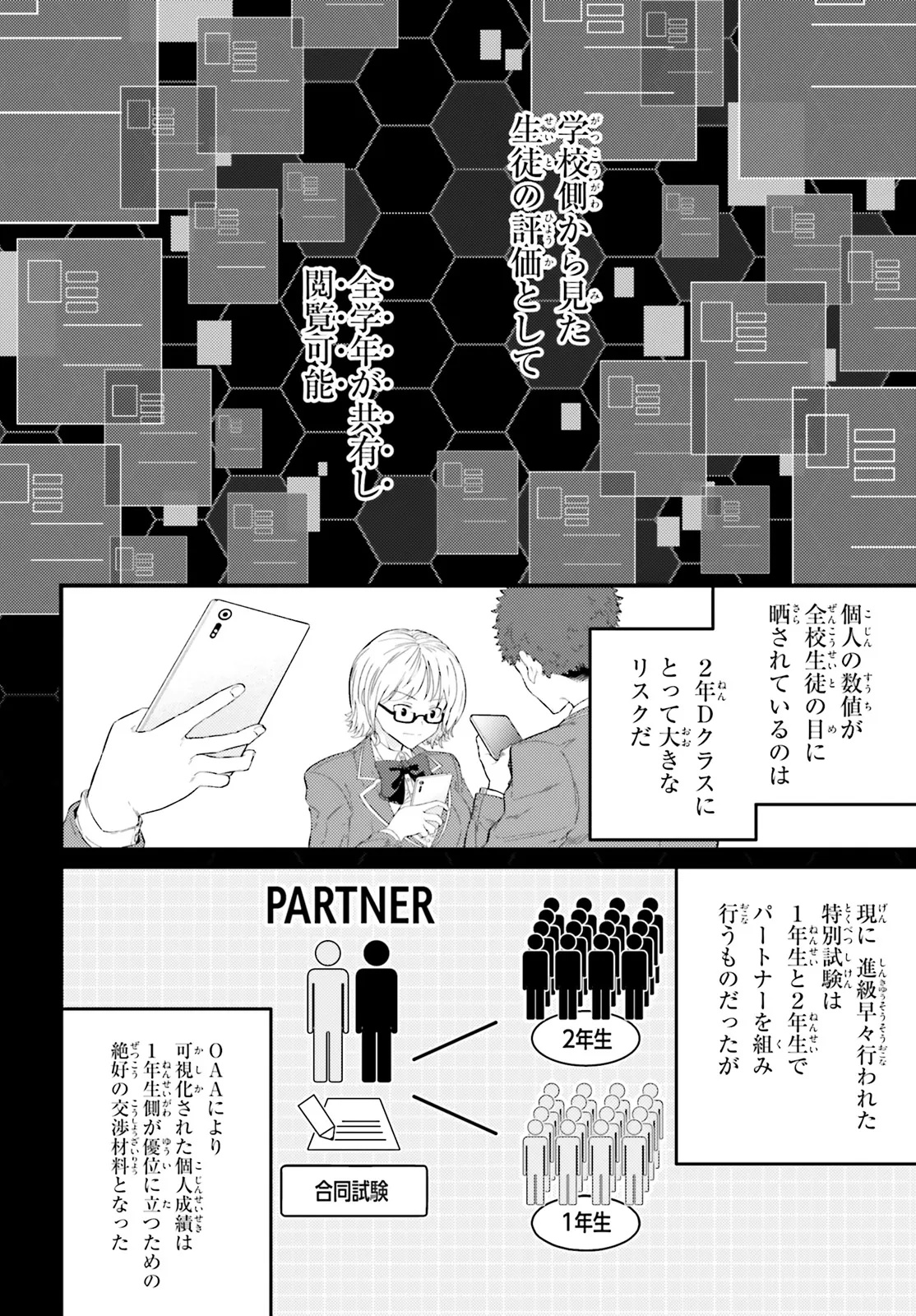 Youkoso Jitsuryoku Shijou Shugi no Kyoushitsu e Chapter 1.1 8ページ