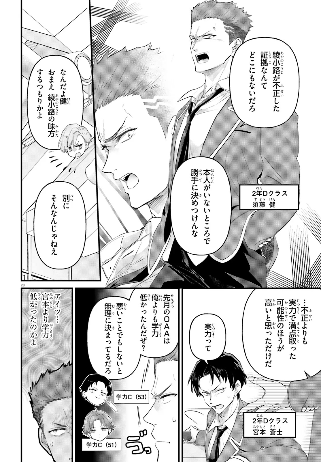 Youkoso Jitsuryoku Shijou Shugi no Kyoushitsu e Chapter 1.2 13ページ