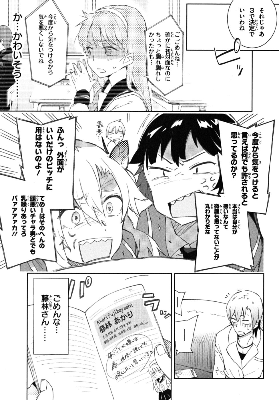 Boku wa Tomodachi ga Sukunai Chapter 4 13ページ