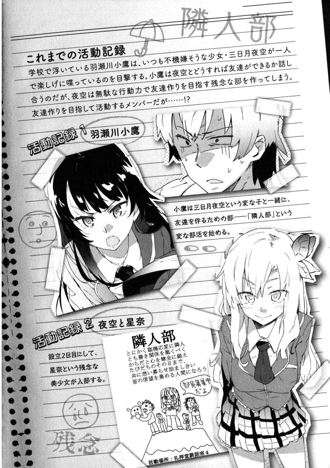 Boku wa Tomodachi ga Sukunai Chapter 6 2ページ