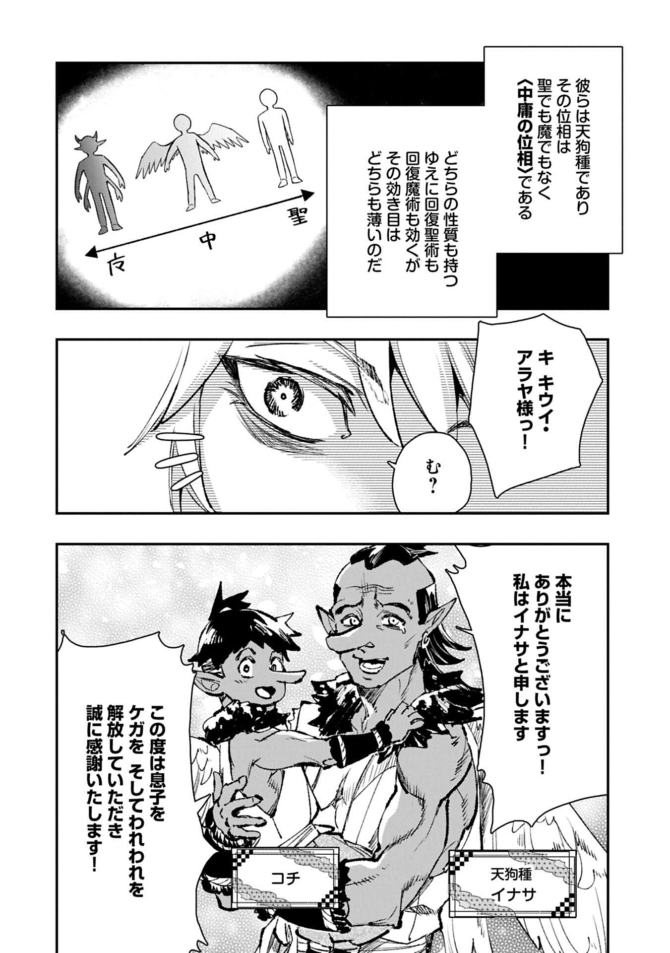 Itan No Dark Healer, Makoku Kanbu Toshite Jinrui Wo Suitai Ni Michibiku You Desu Chapter 11.2 12ページ