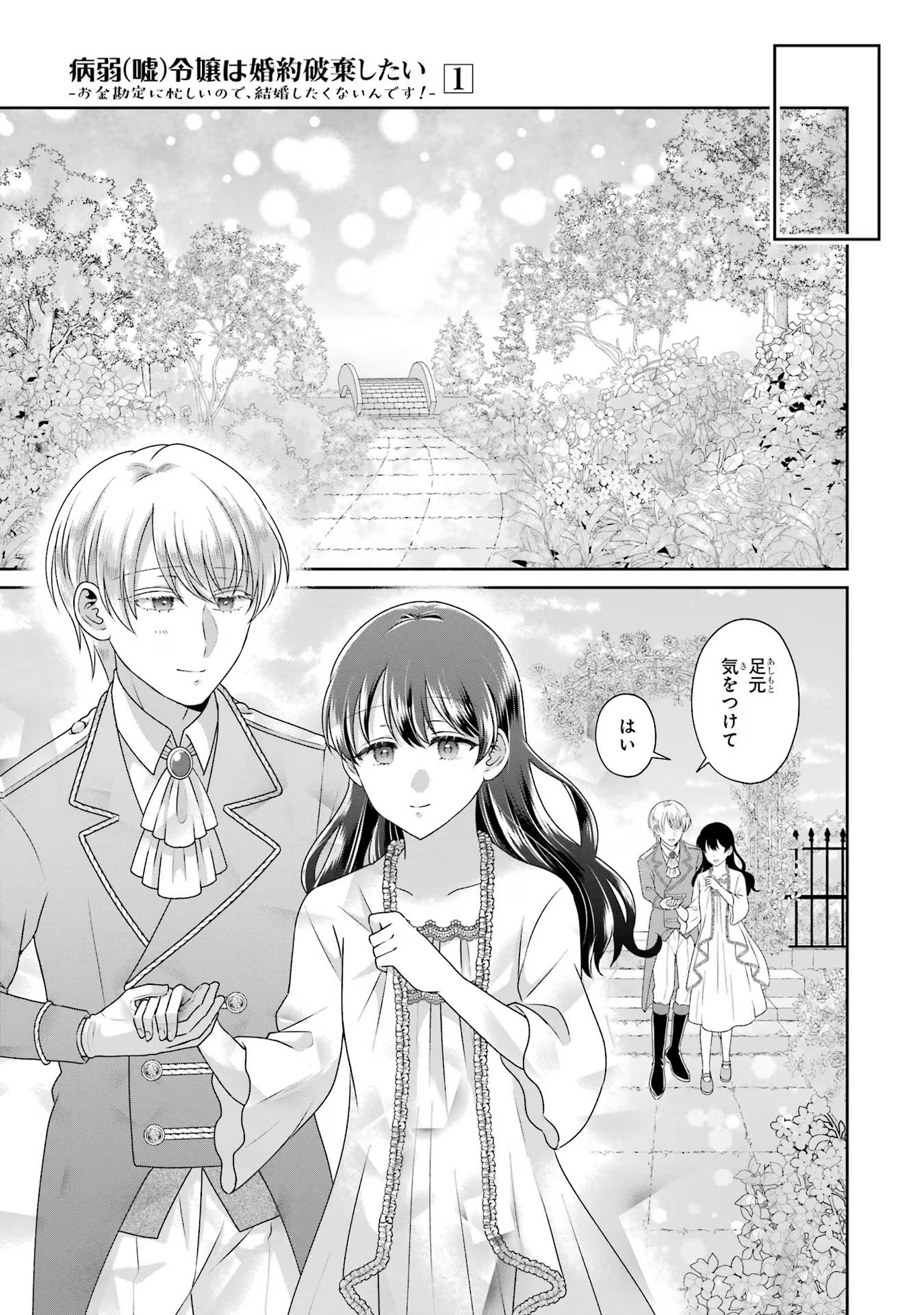 Byoujaku (Uso) Reijou wa Konyaku Haki shitai - Okane Kanjou ni Isogashii no de, Kekkon shitakunain desu! Chapter 6 5ページ