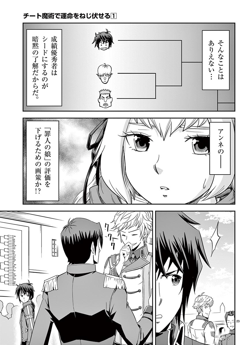 Cheat Majutsu de Unmei o Nejifuseru Chapter 5 23ページ