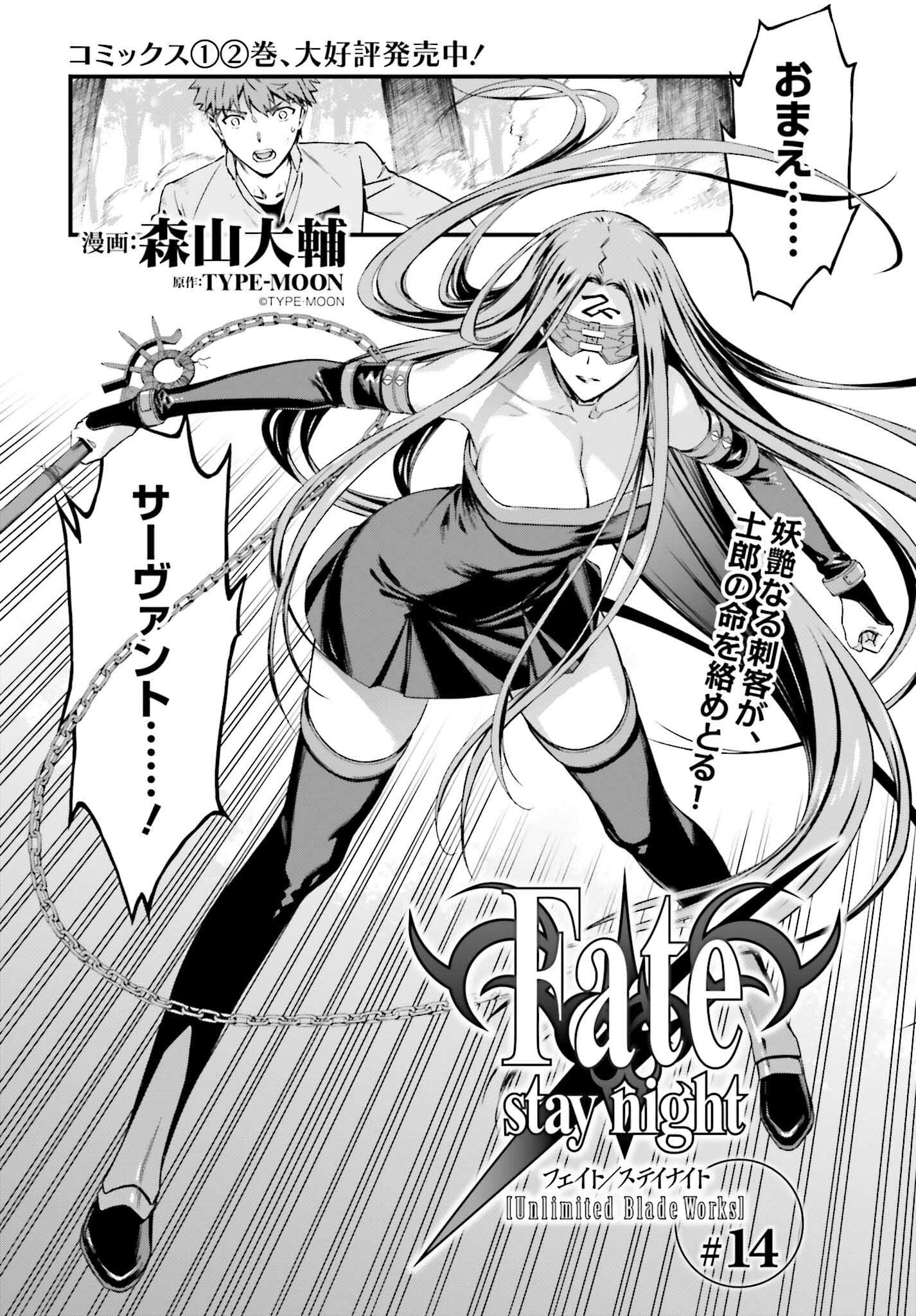 Fate/Stay Night: Unlimited Blade Works Chapter 14 1ページ