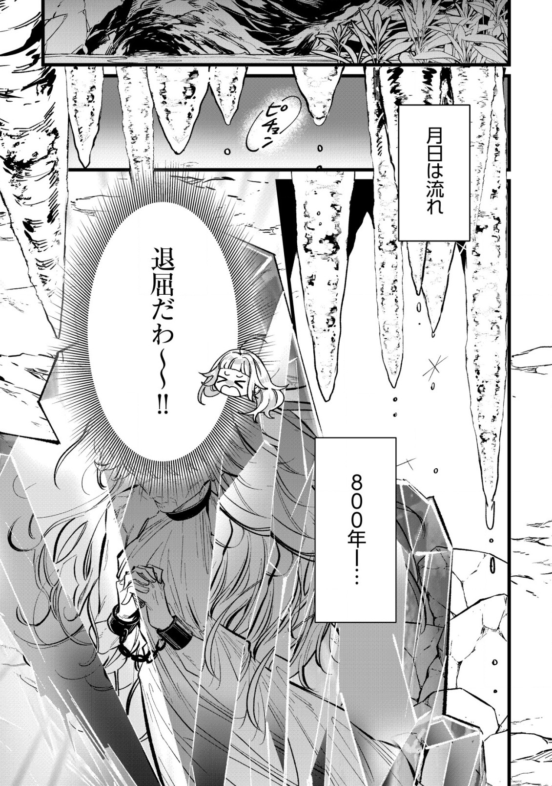 Doteihen Reijou ni Hyoui Shita 800-nen Mae no Akujo wa Hissori Seishun wo Tanoshinde Iru Chapter 1 5ページ