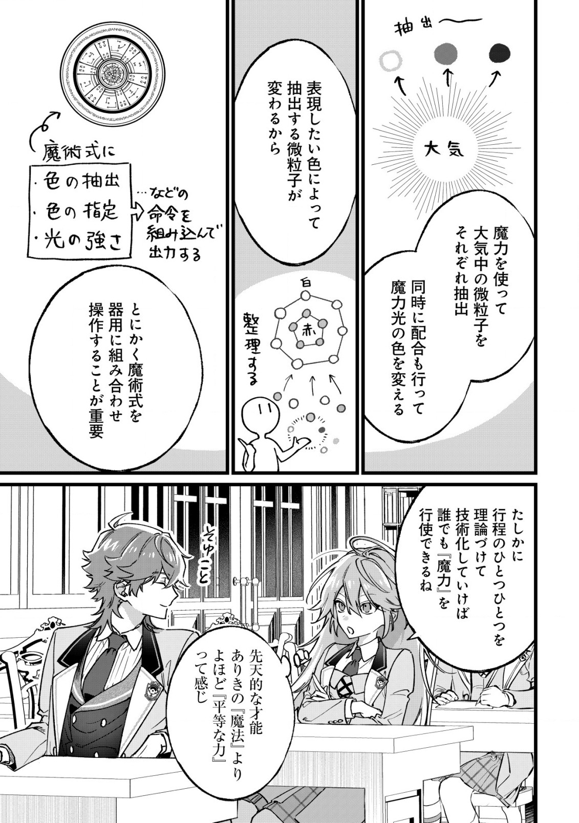 Doteihen Reijou ni Hyoui Shita 800-nen Mae no Akujo wa Hissori Seishun wo Tanoshinde Iru Chapter 2 12ページ