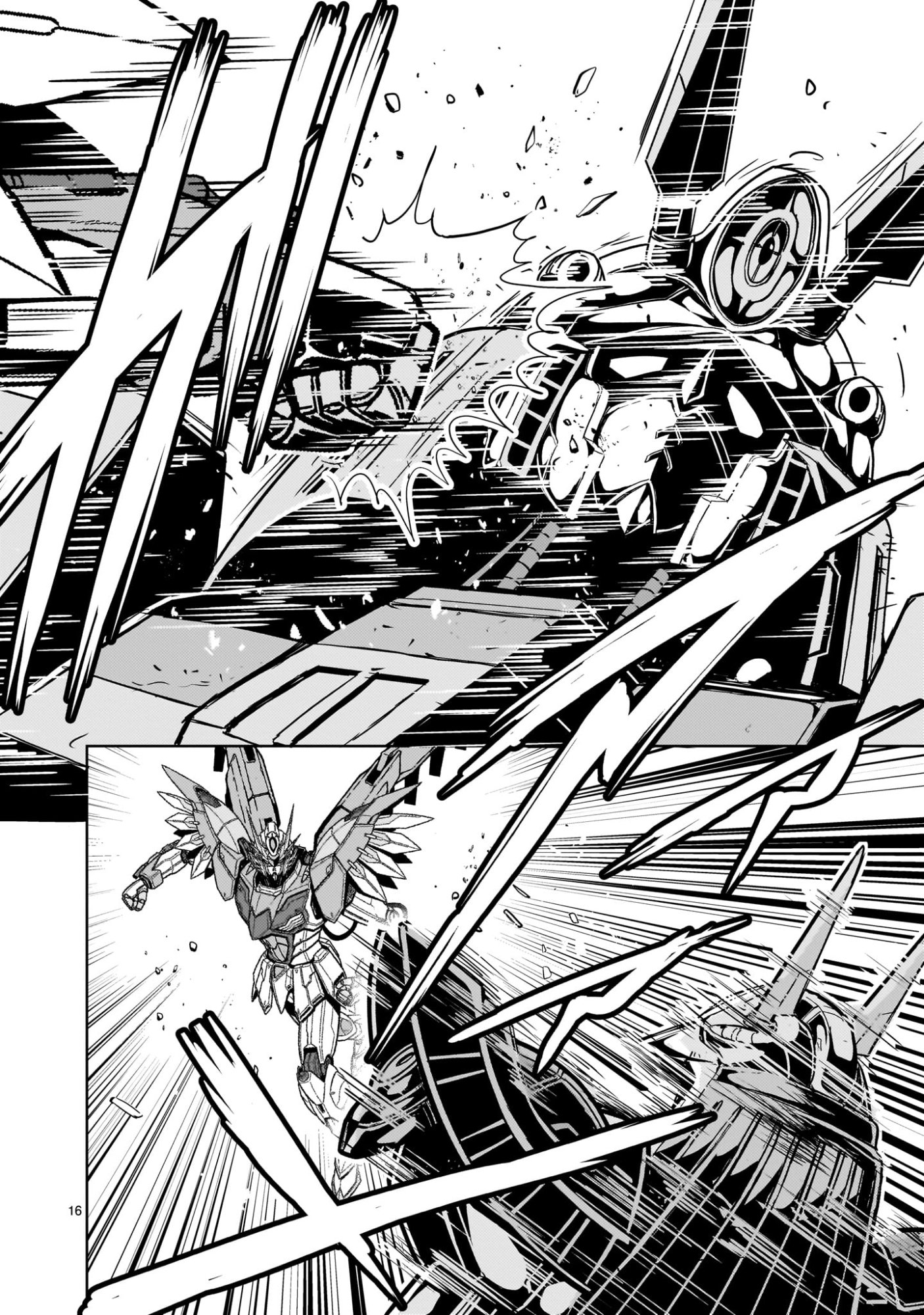 Kidou Zekki Gundam Sequel Chapter 34 16ページ