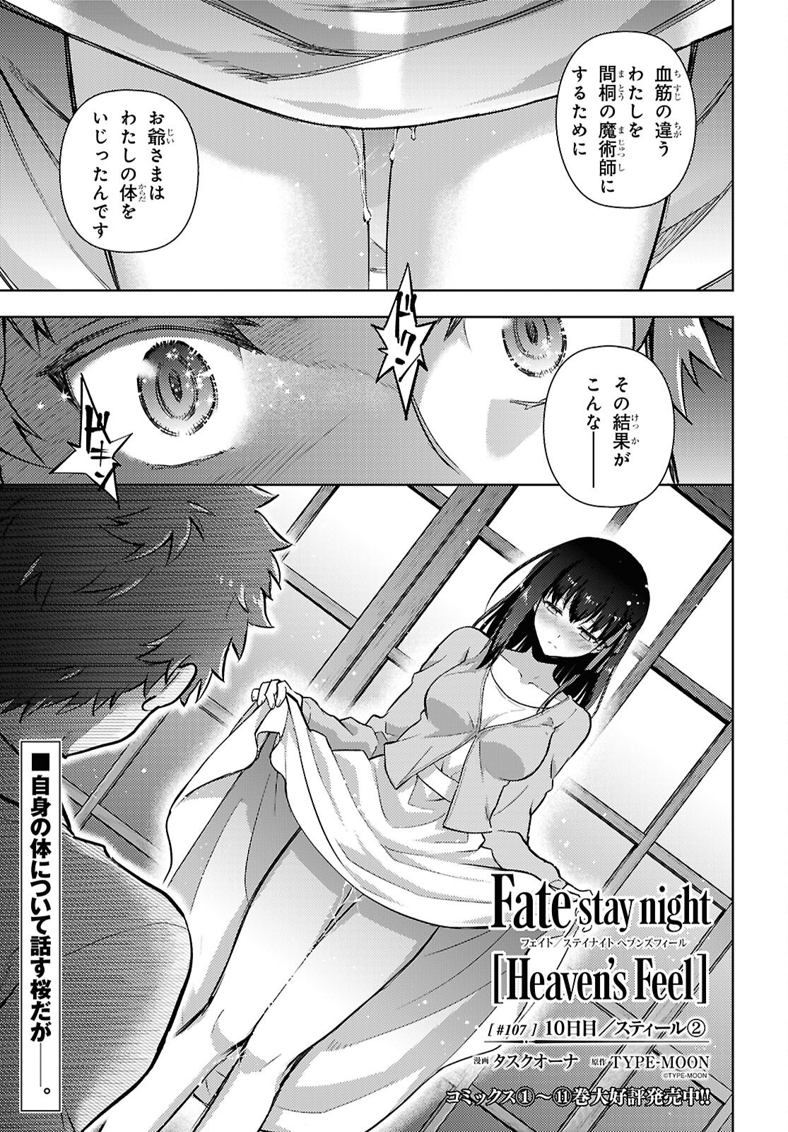 Fate/Stay Night - Heaven's Feel Chapter 107 1ページ