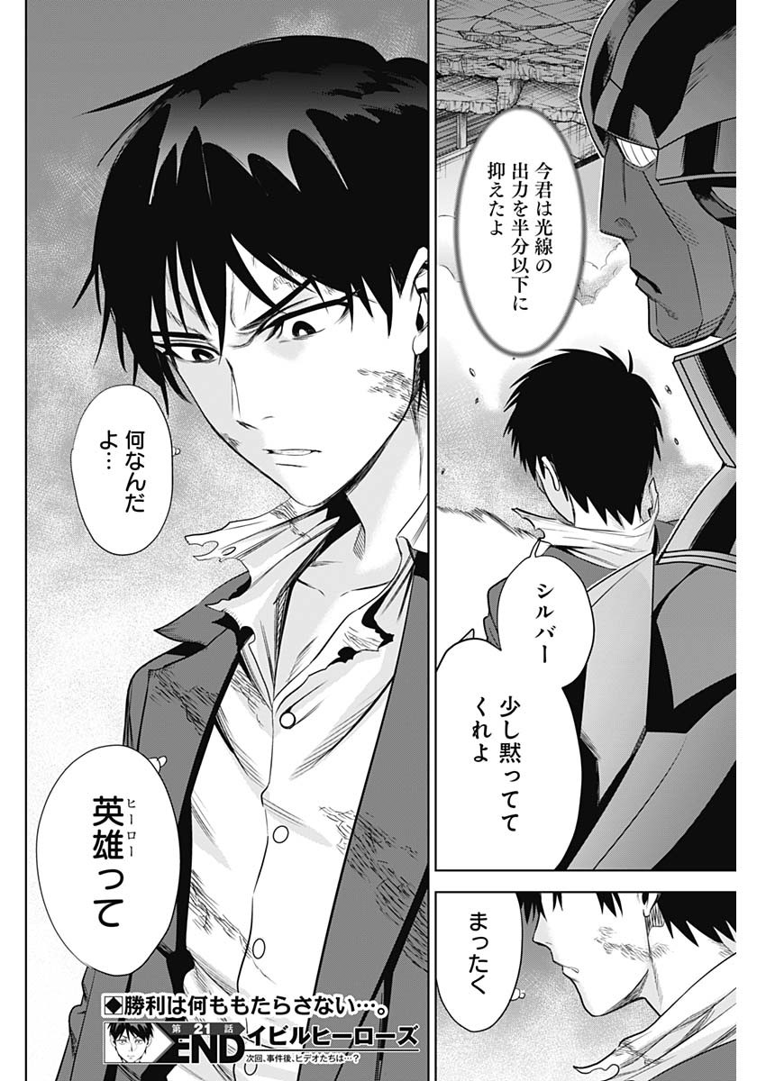 Evil Heroes Chapter 21 18ページ