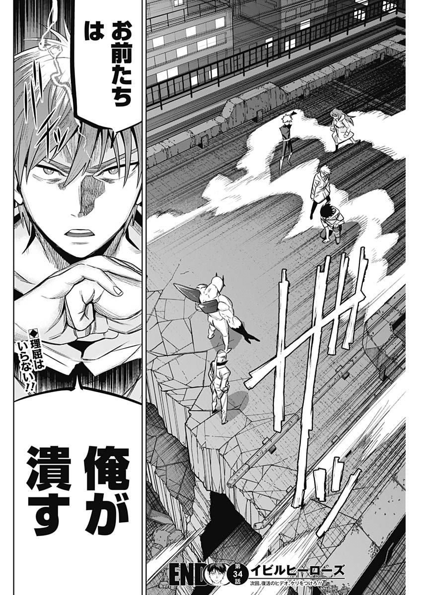 Evil Heroes Chapter 34 18ページ