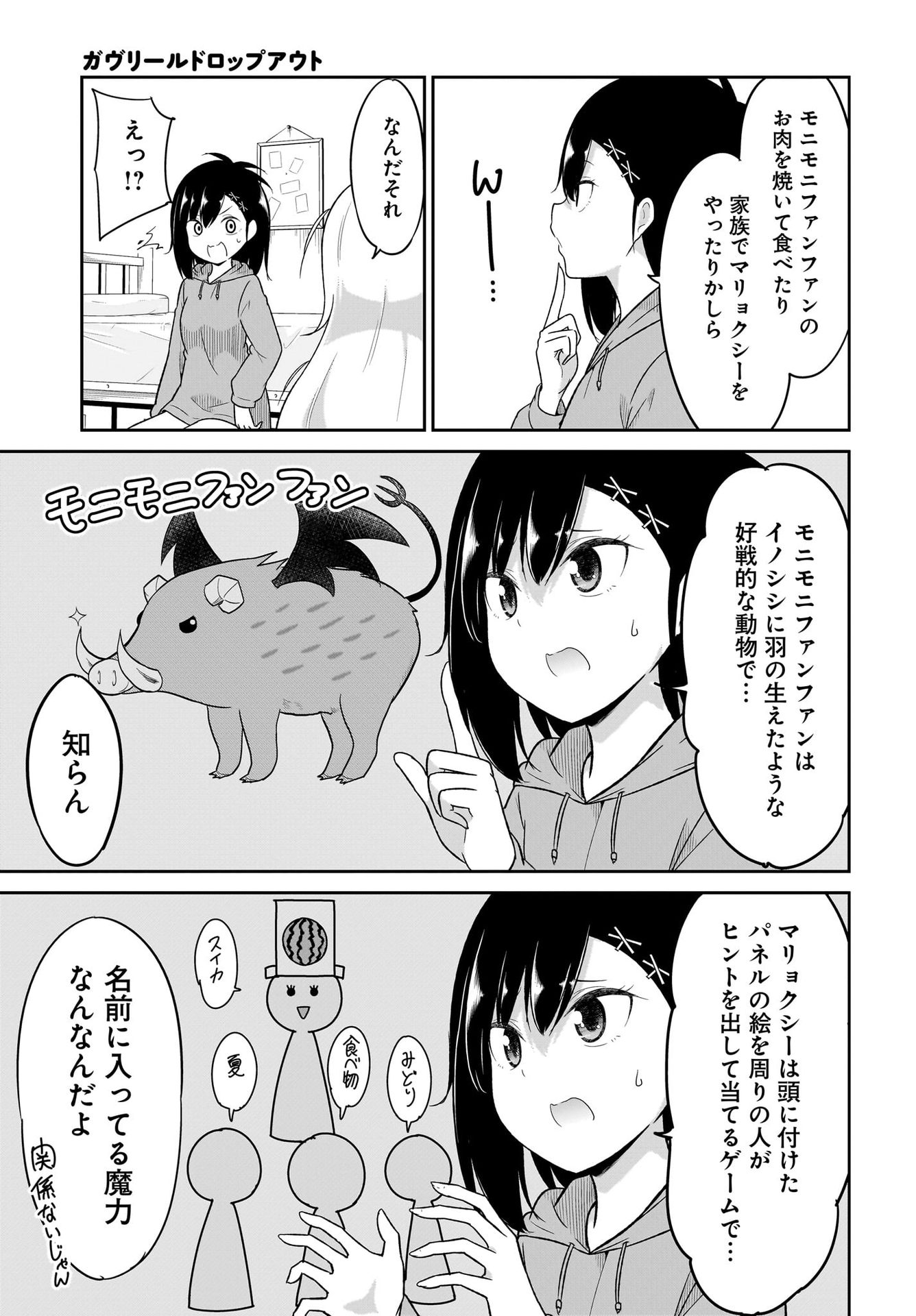 Gabriel Dropout Chapter 116 7ページ