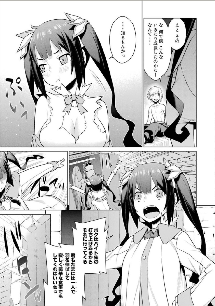 Dungeon ni Deai o Motomeru no wa Machigatteiru darou ka Chapter 1 33ページ