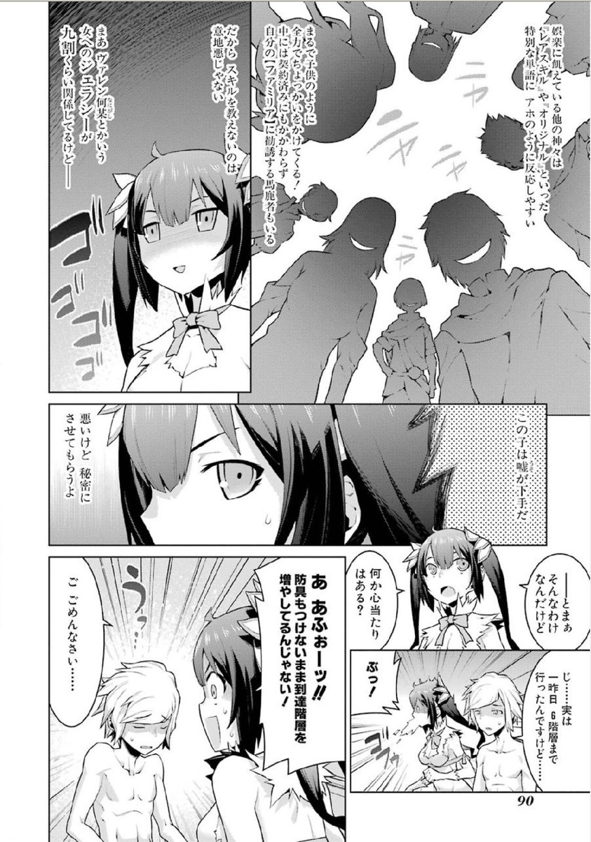 Dungeon ni Deai o Motomeru no wa Machigatteiru darou ka Chapter 4 6ページ