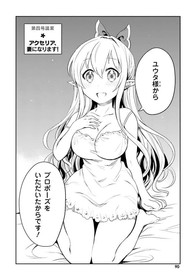 Elf Yome to Hajimeru Isekai Ryoushu Seikatsu Chapter 4 2ページ