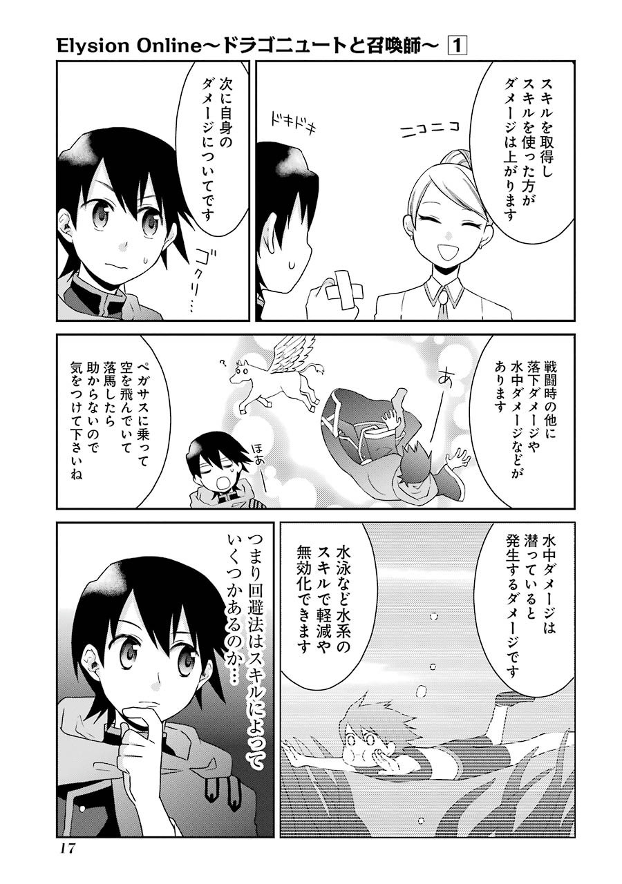 Elysion Online - Dragonewt to Shoukanshi Chapter 1.1 15ページ