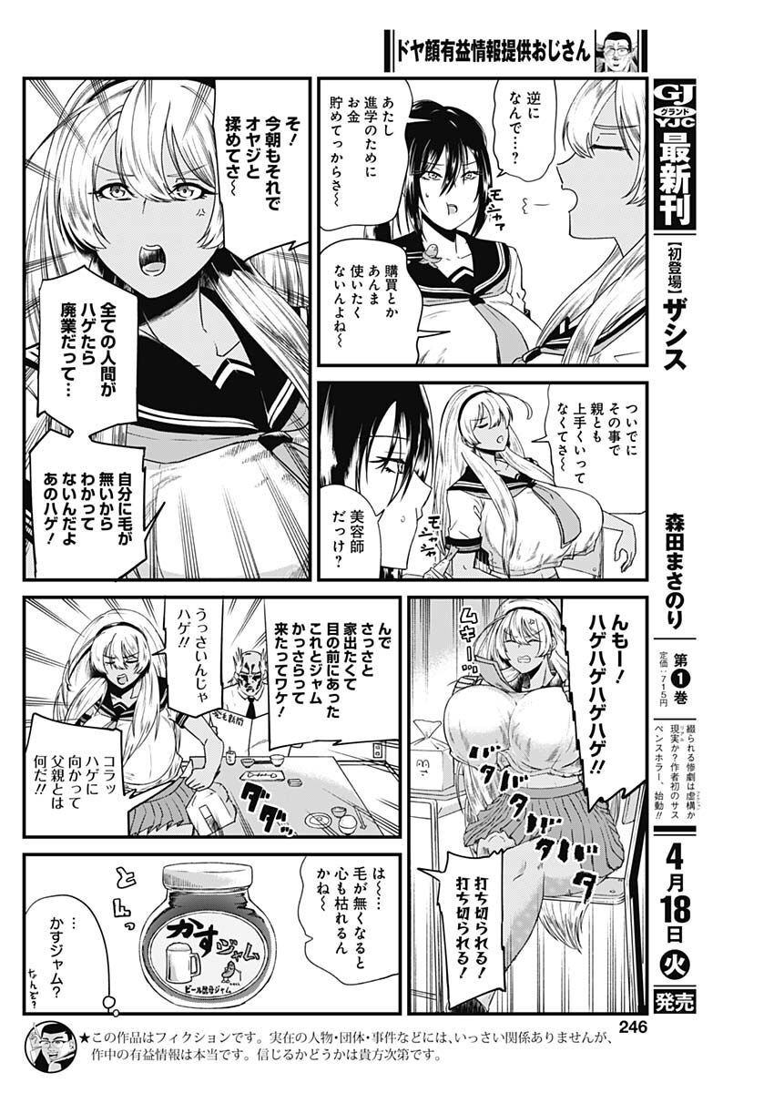 Doya-gao Yuueki Jouhou Teikyou Oji-san Chapter 4 2ページ