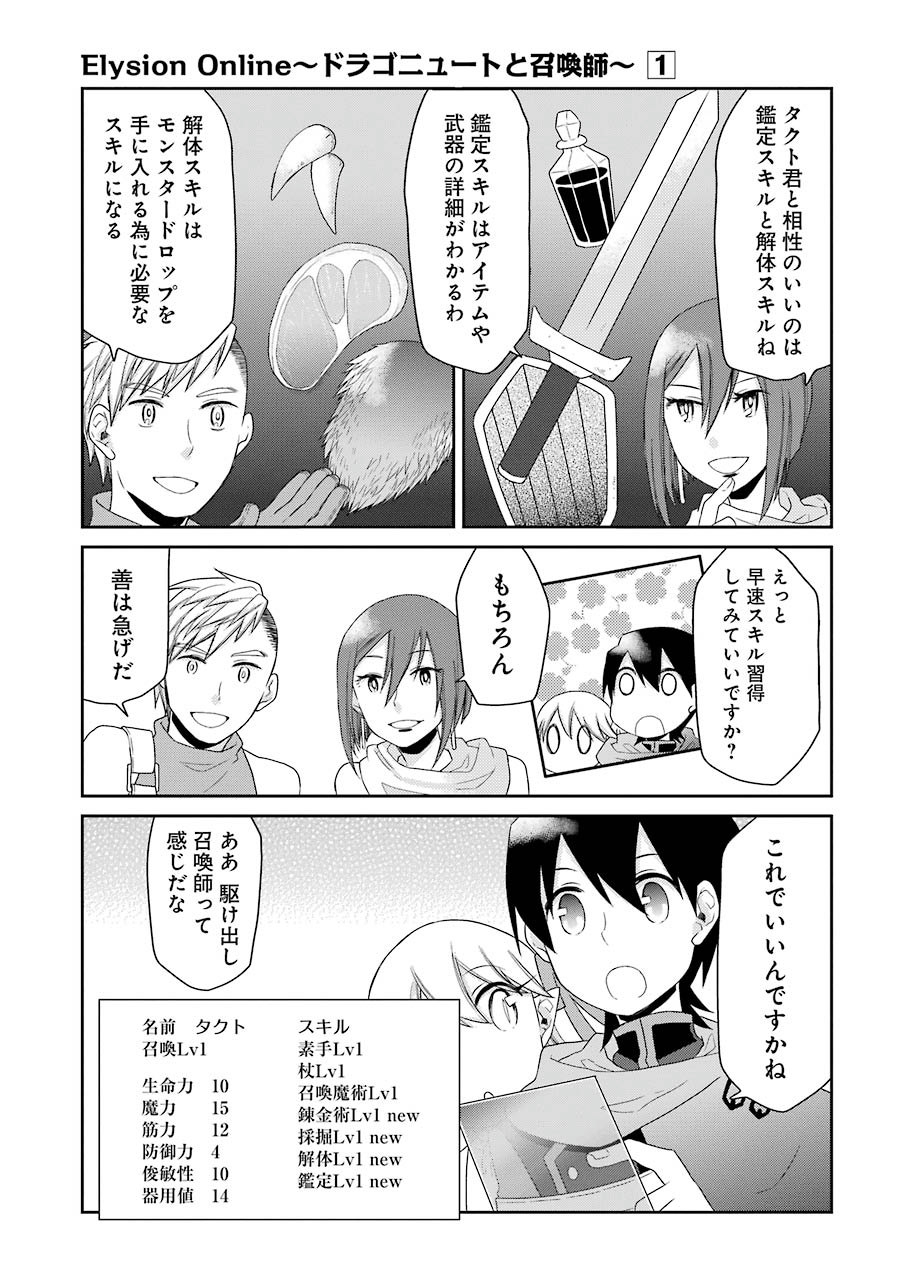 Elysion Online - Dragonewt to Shoukanshi Chapter 1.2 4ページ