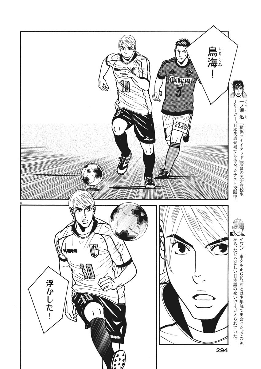 Football Nation Chapter 129 8ページ
