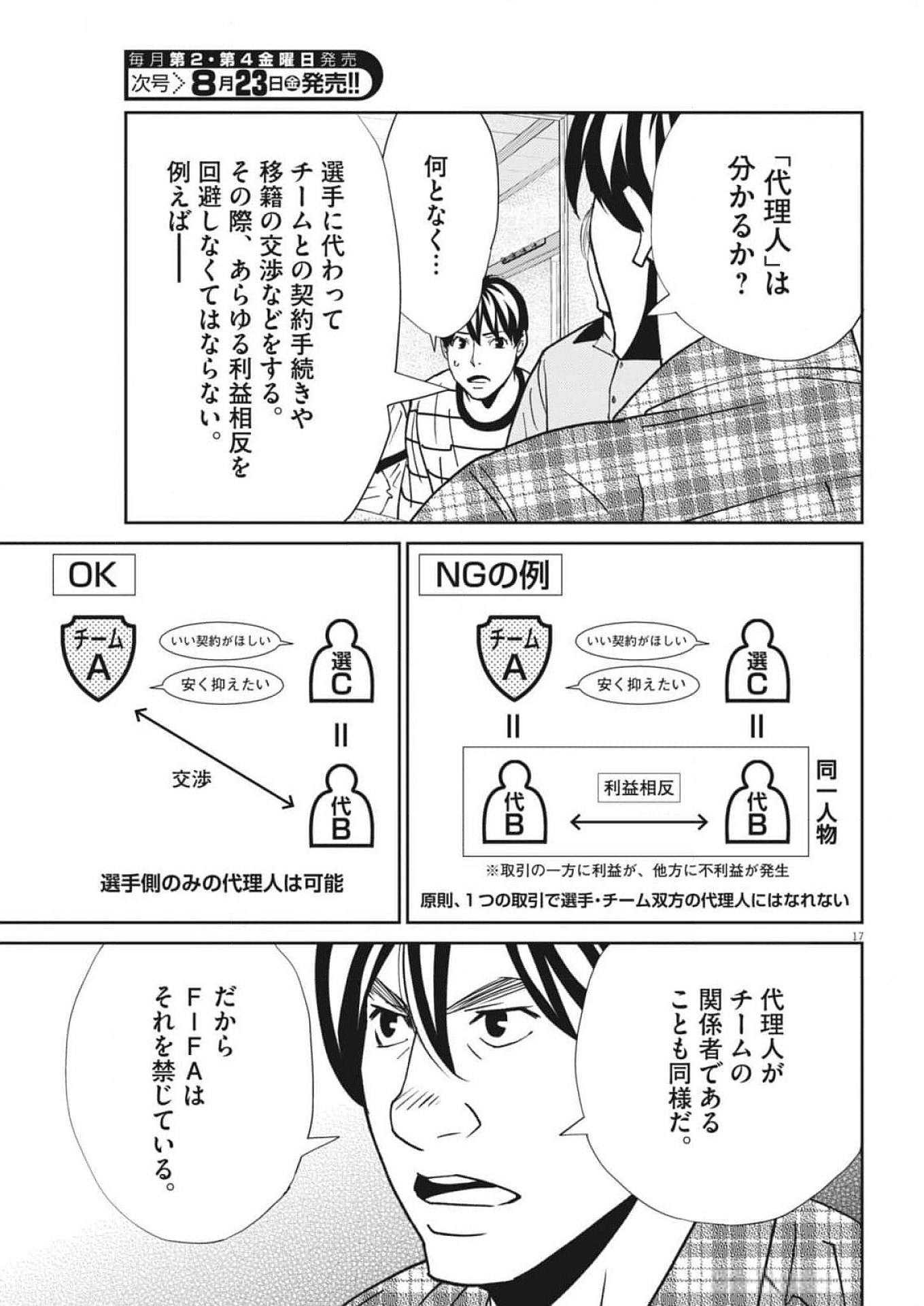 Football Nation Chapter 163 17ページ