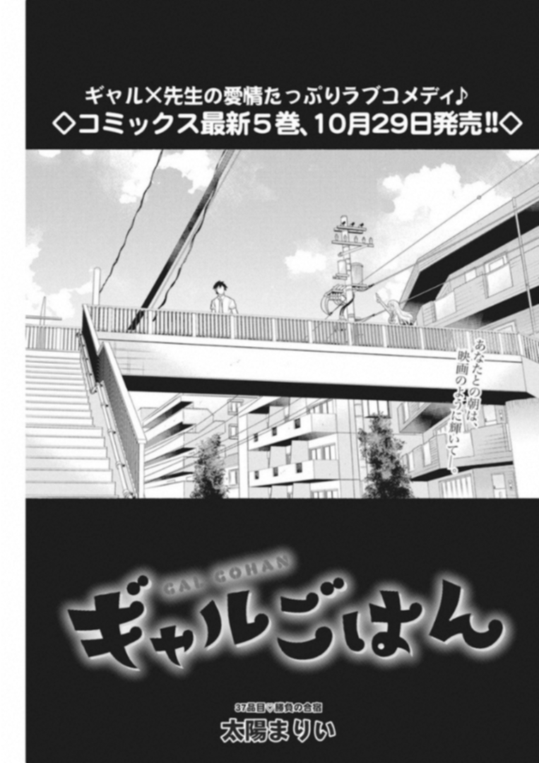 Gal Gohan Chapter 37 1ページ