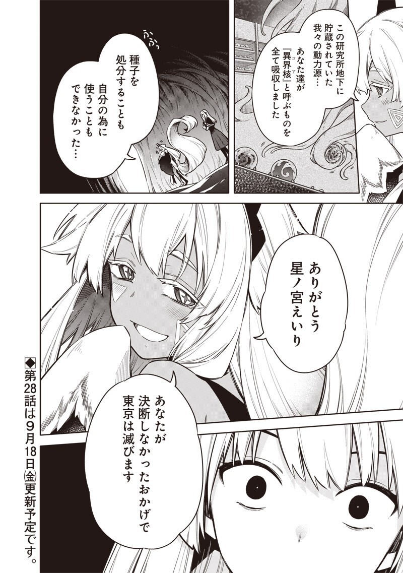 Toukyou KINOKO: Sekai Ranking 1-i no Komyu-ryoku Saijaku JK Chapter 27 20ページ