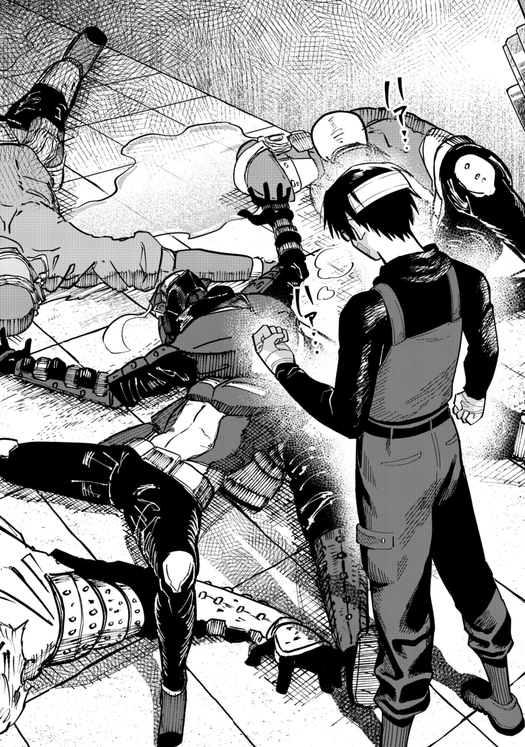 Gokuaku Kaijin Death Green Chapter 12 34ページ