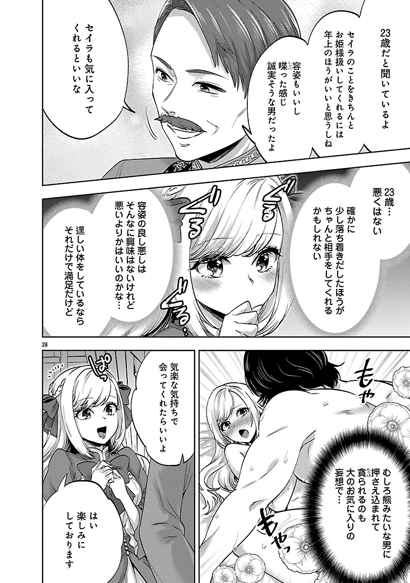 Hakushaku Reijou no Karei naru Mousou to Koi Furachibon wo Aisuru Watashi no Konyaku Jijou Chapter 1 28ページ