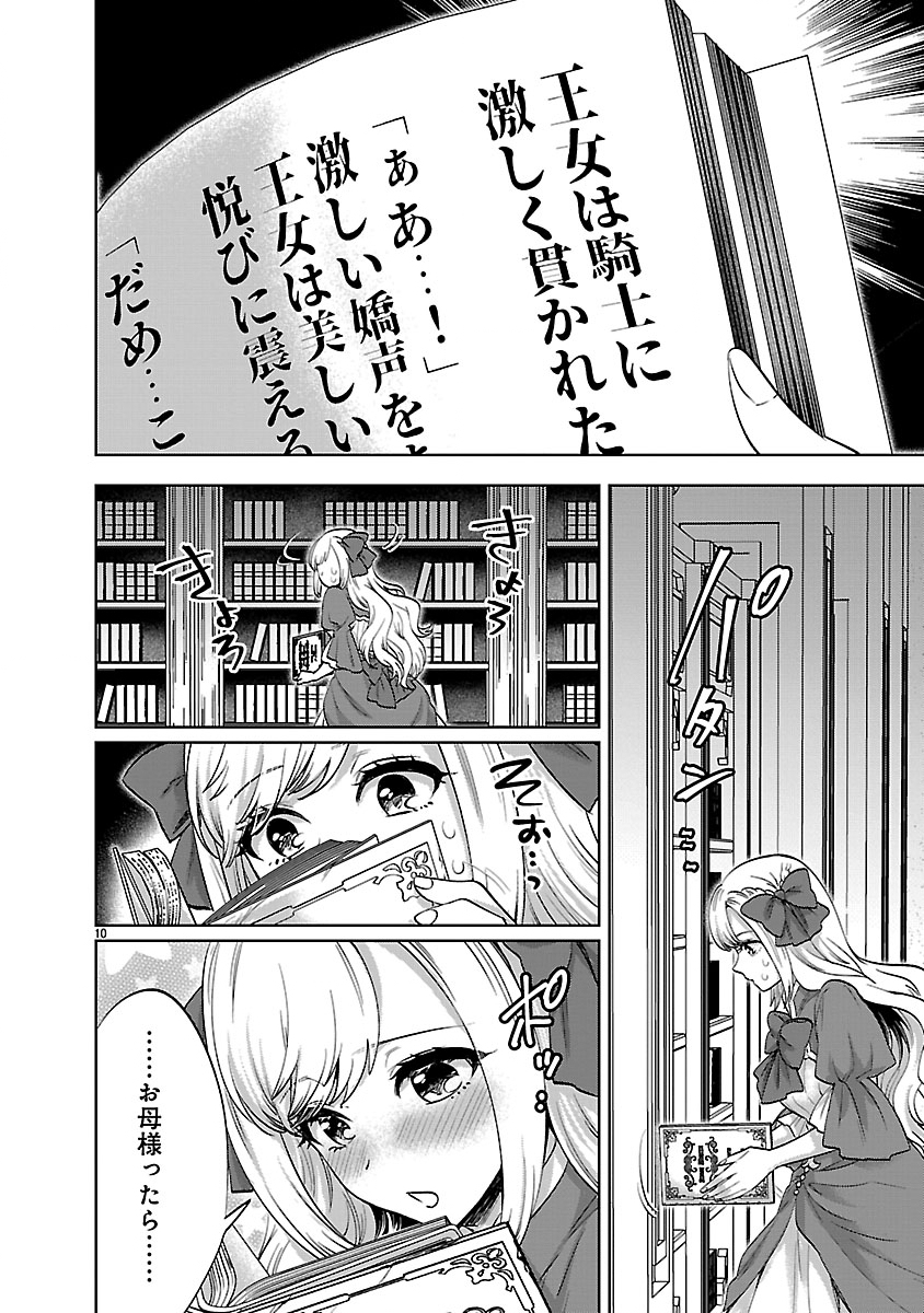 Hakushaku Reijou no Karei naru Mousou to Koi Furachibon wo Aisuru Watashi no Konyaku Jijou Chapter 1 10ページ