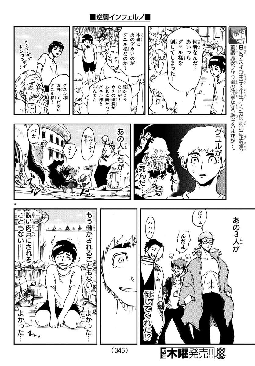 Gyakushuu Inferno Chapter 11 4ページ