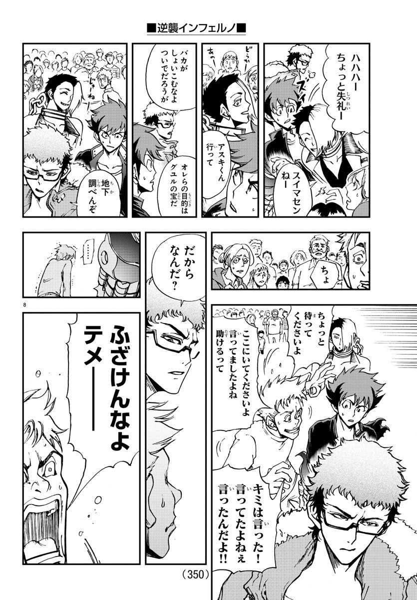 Gyakushuu Inferno Chapter 11 8ページ