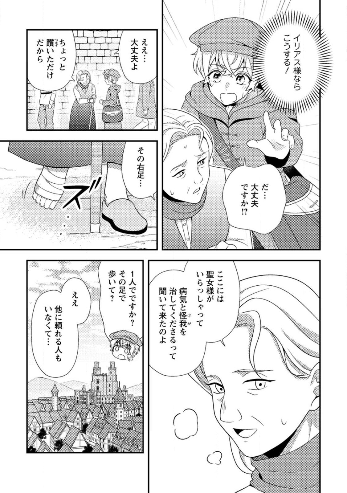 Nisemono ni Ubawareta Seijo no Chii, Nan to Shite mo Torikaesa... Nakute Ikka! Chapter 19.1 9ページ