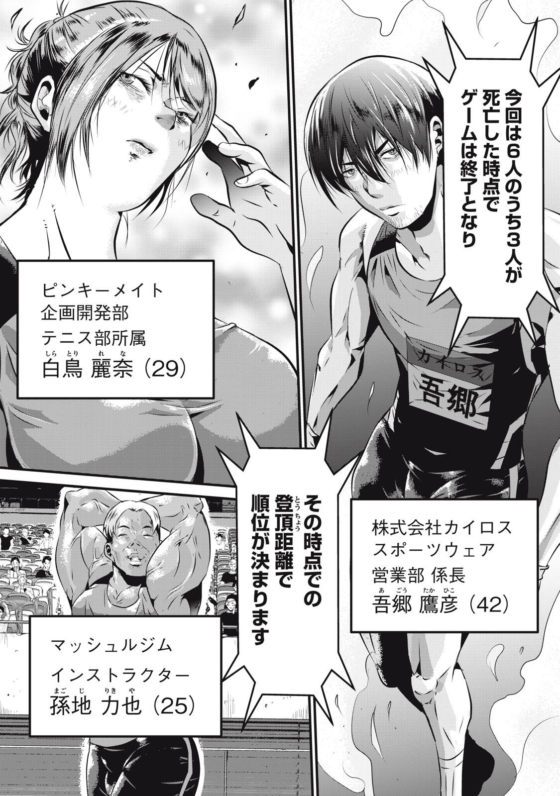 Gyakusatsu Stadium Chapter 4 2ページ