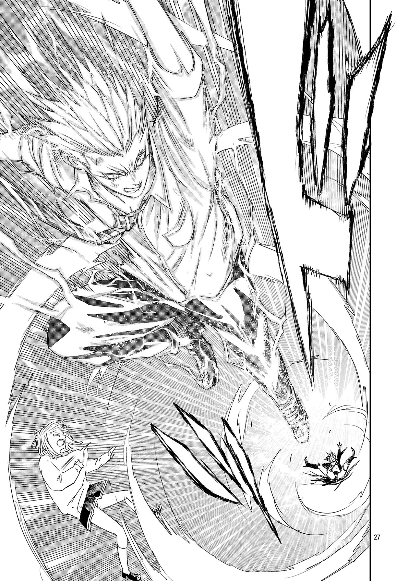 Hametsu Flag Kaihi no Tame Yamaoku e Hikikomotteita Saikyou no Akuyaku wa, Tasuketa Heroine ni Yotte Omotebutai e Tatasareru Chapter 21.3 8ページ