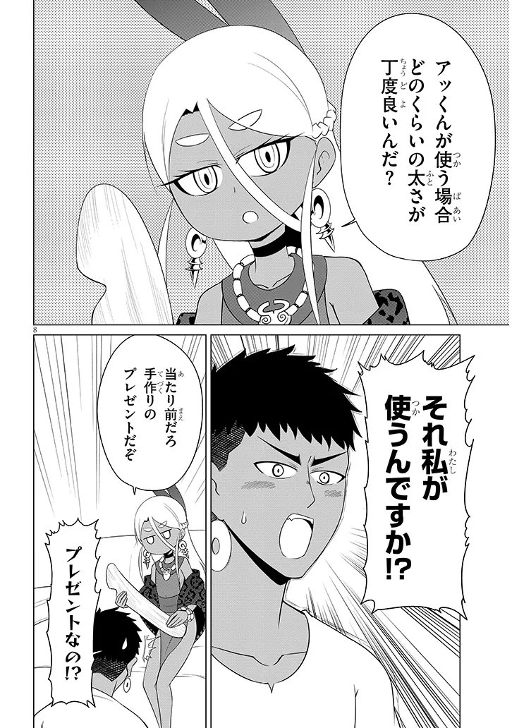 Downer Megami wa Oshi ga Tsuyoi Chapter 14 8ページ