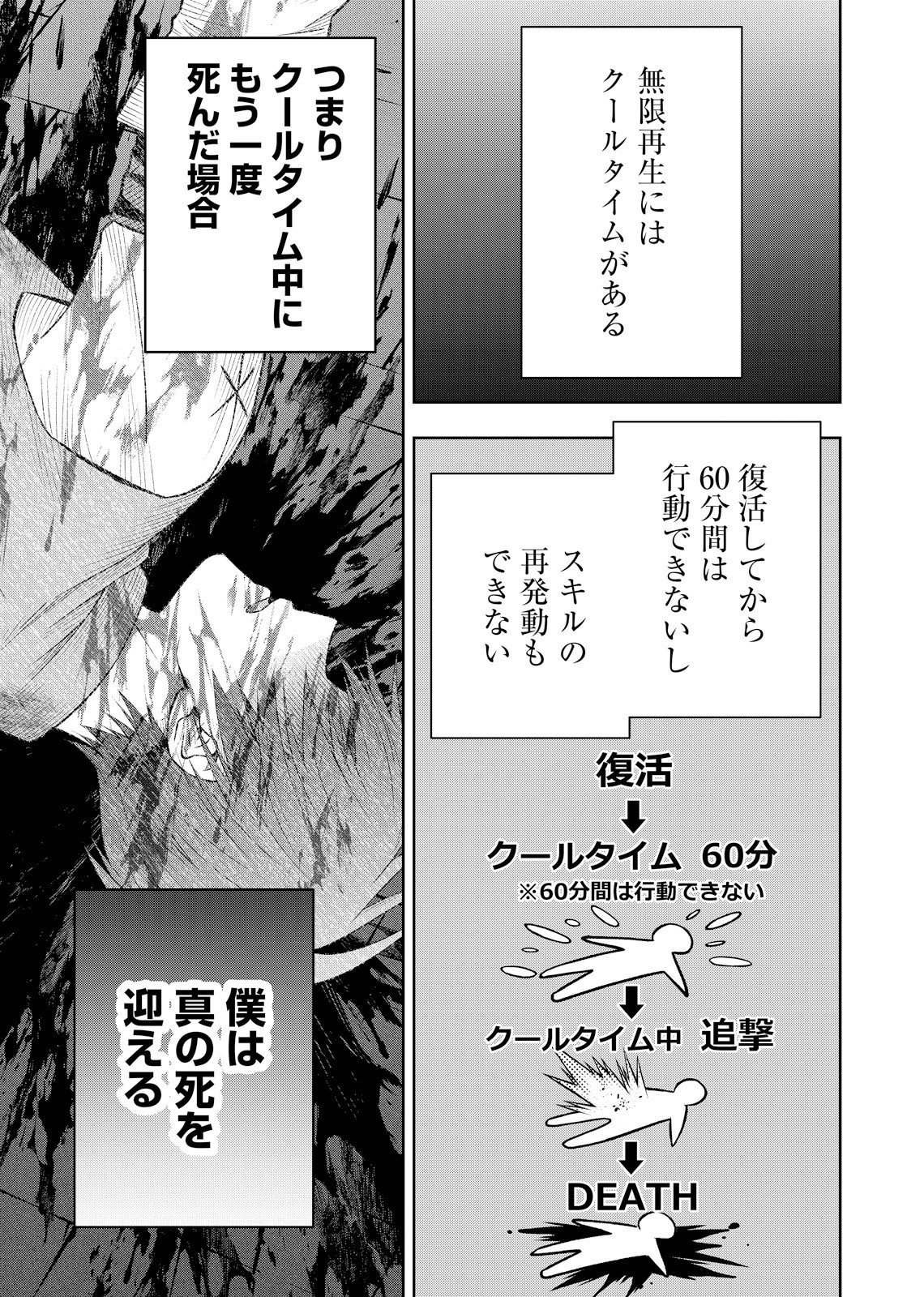 Hazure Skill [Mugen Saisei] ga Kakusei shite Sekai Saikyou ni Natta ~Saikyou no Chikara wo Te ni Shita Ore wa Tekitai Suru Sono Subete wo Juurin Suru~ Chapter 4 7ページ