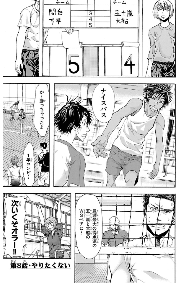 Harigane Service Chapter 8 1ページ