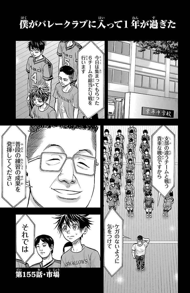 Harigane Service Chapter 155 1ページ