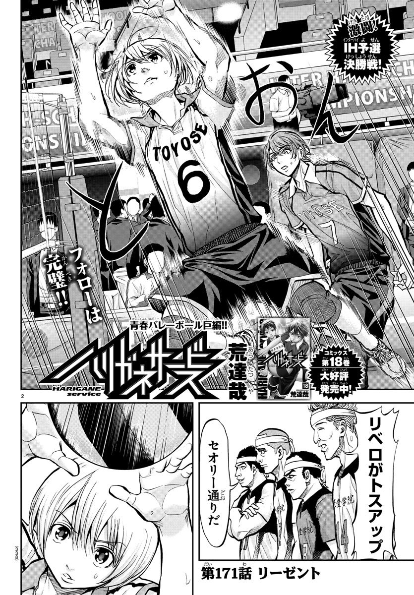 Harigane Service Chapter 171 2ページ
