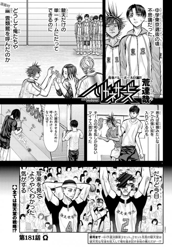 Harigane Service Chapter 181 1ページ