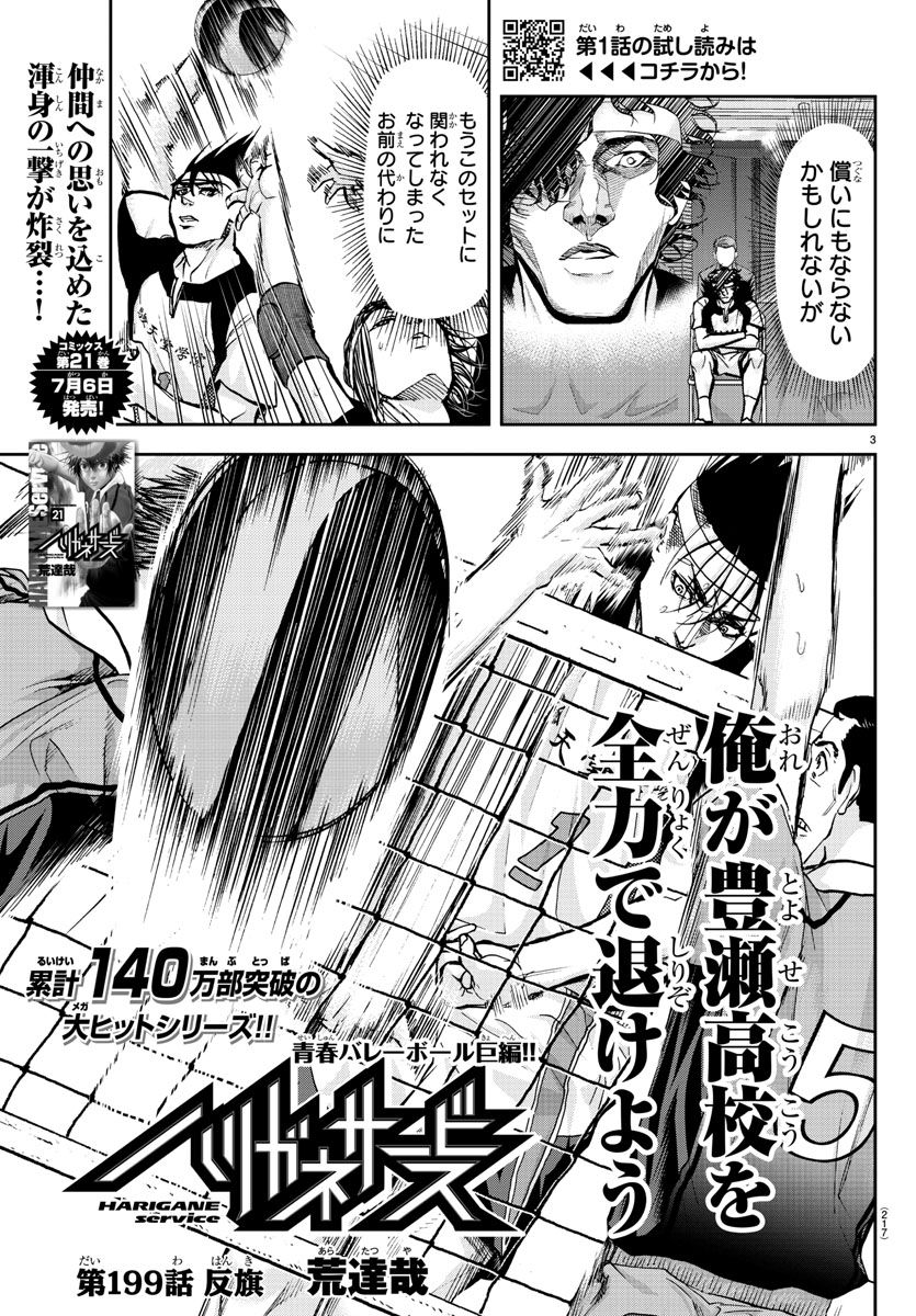 Harigane Service Chapter 199 4ページ