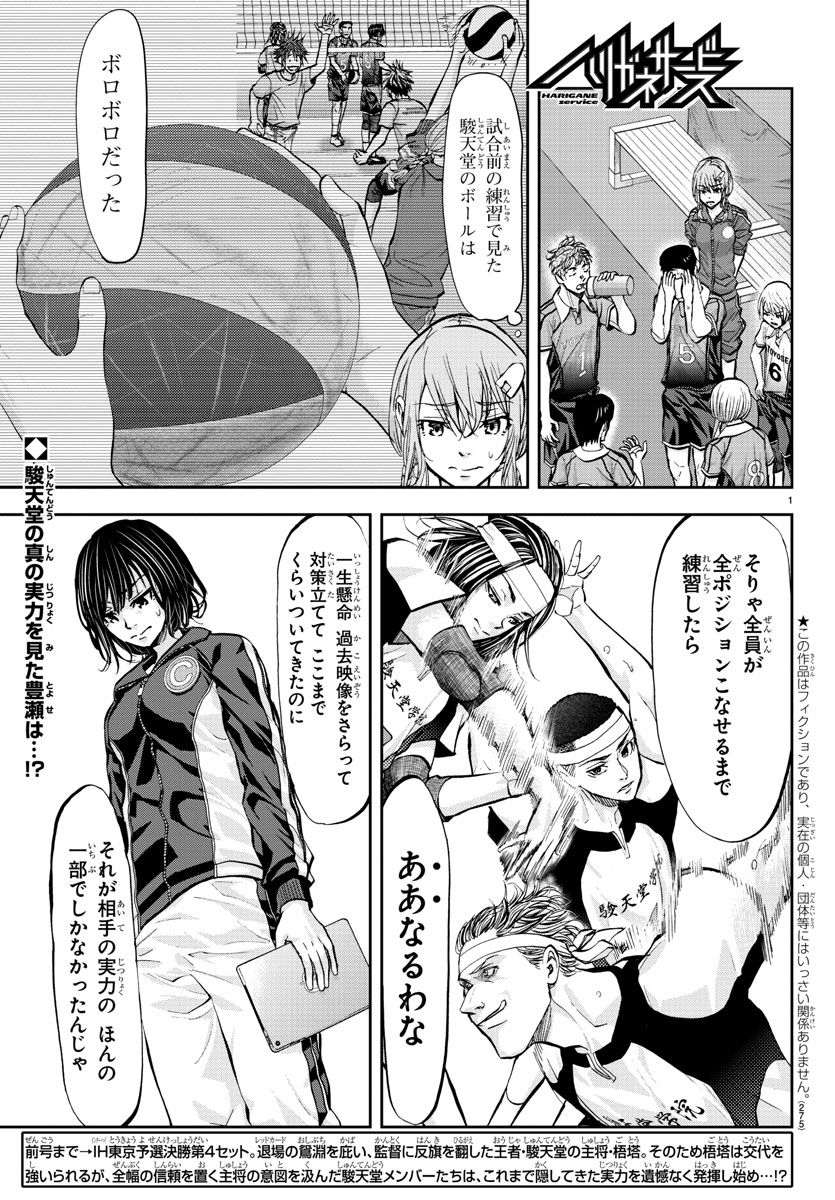 Harigane Service Chapter 200 2ページ