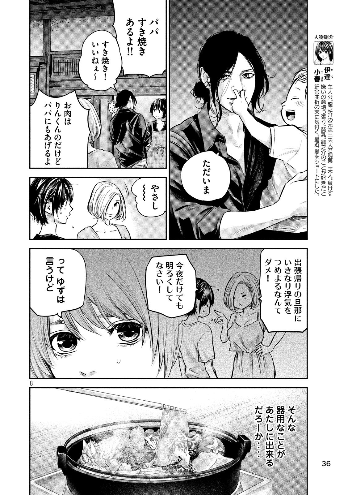 Hare Kon. Chapter 174 8ページ