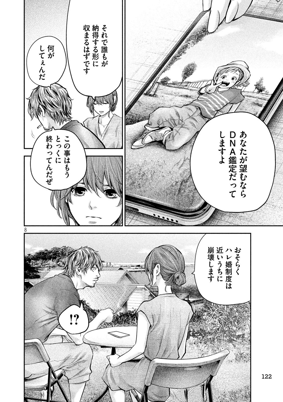 Hare Kon. Chapter 175 8ページ